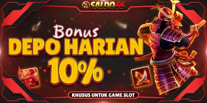 Saldo66 Bonus Depo Harian 10%